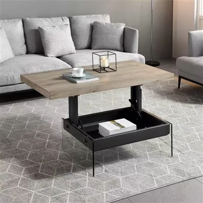 মিনিমালিস্ট লিফটিং কফি টেবিল